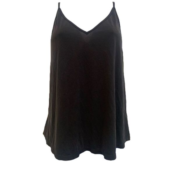 Black Slinky Tank Top   - Picture 1 of 2